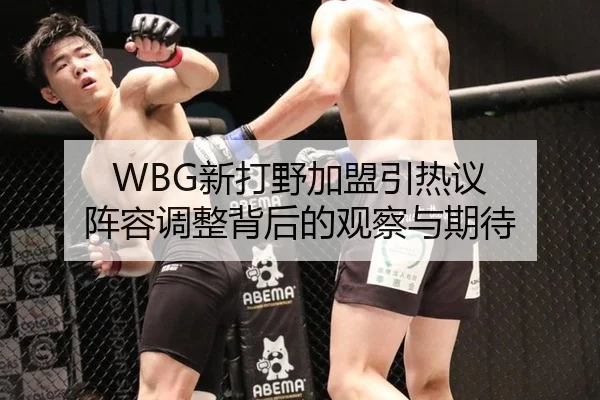 WBG新打野加盟引热议 阵容调整背后的观察与期待